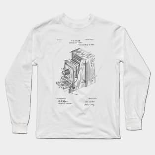 Camera patent drawing Long Sleeve T-Shirt